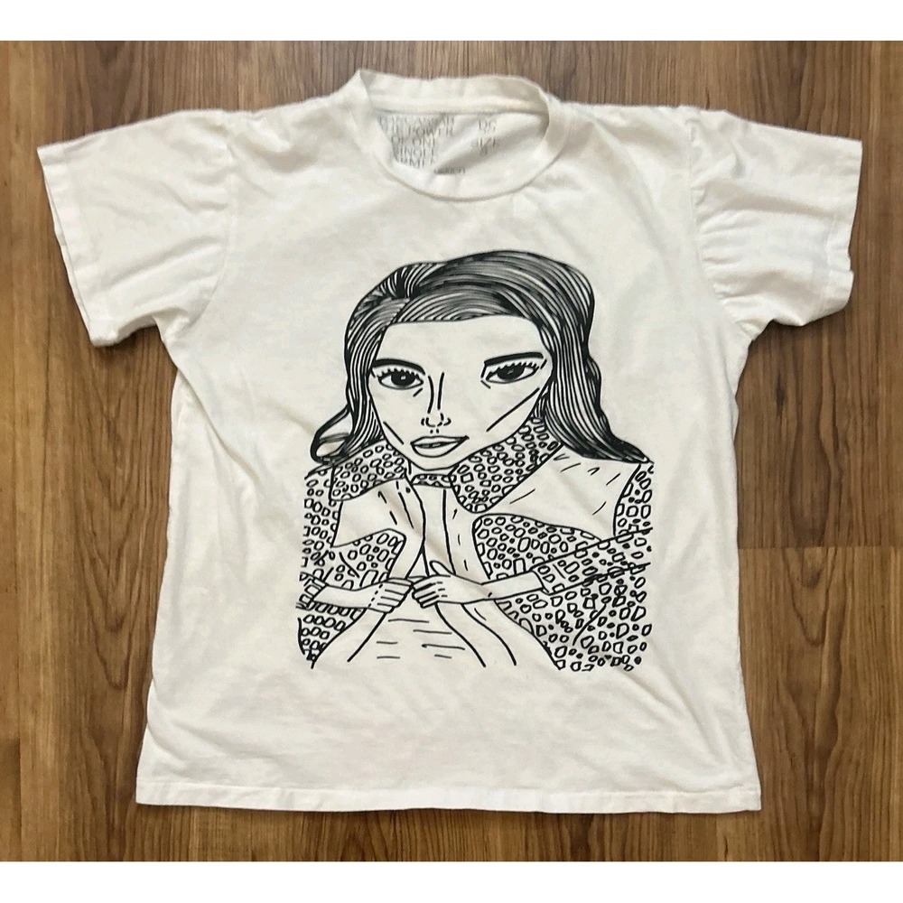 Dancassab x  Badly Drawn Models Collab  T Shirt Womens Size Small